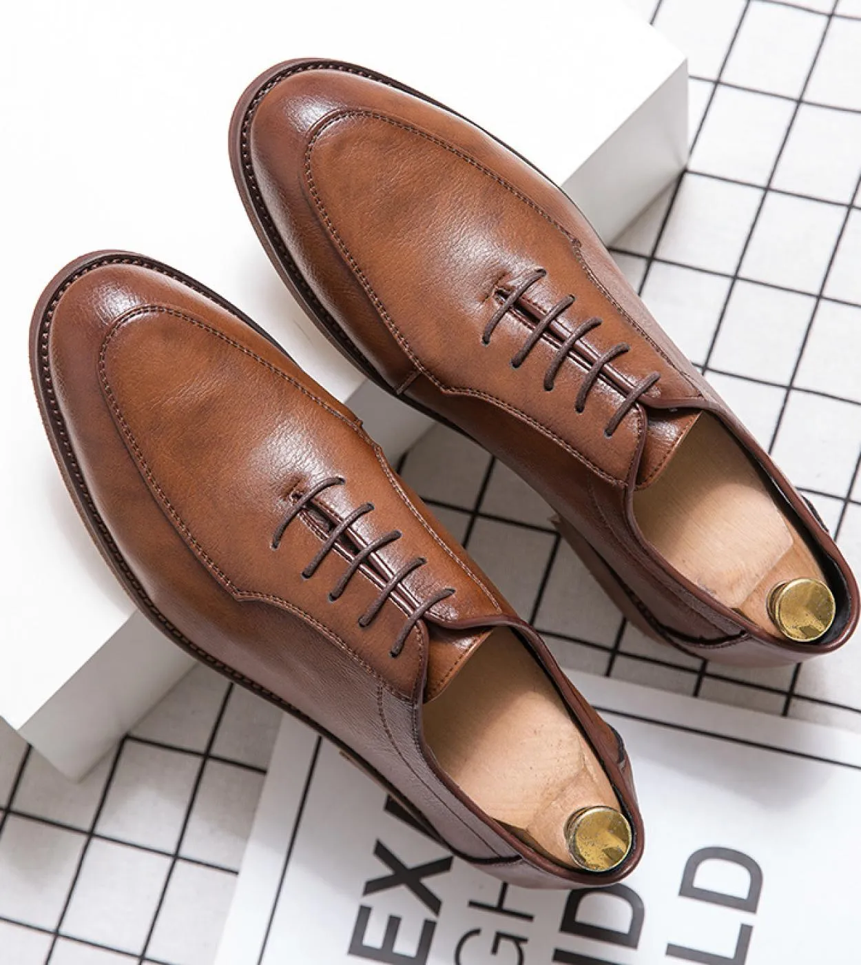 0 Casual Pu Leather Shoes Uomo Black Men Dress Shoes Maschio Oxford Calzature Mocassini Uomo Scarpe da festa Uomo di alta qualit