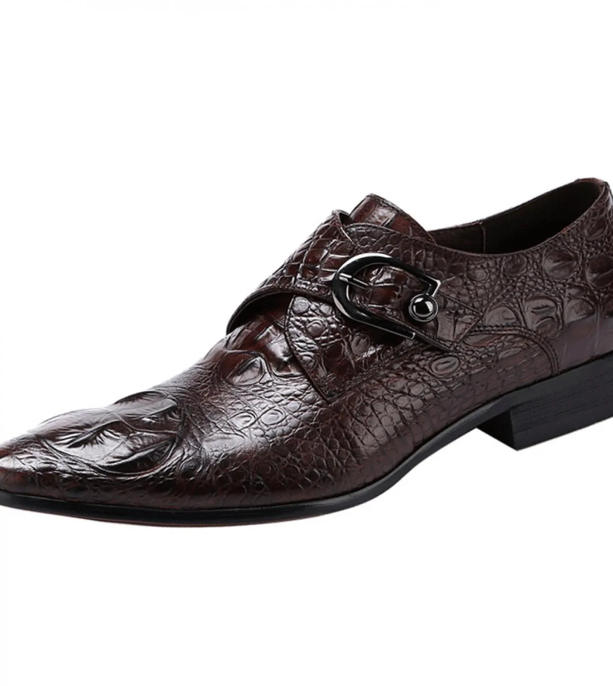 2023 estate mens formale scarpe in vera pelle fatti a mano oxford per uomo classico abito in coccodrillo fibbia mocassini da spo