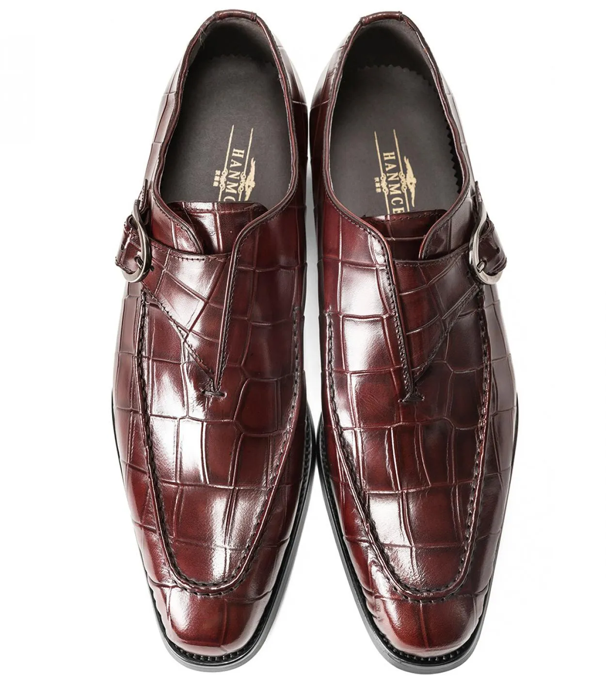 2023 Mocassini eleganti da uomo in stile autunno nuovo Scarpe da lavoro casual con fibbia in vera pelle di mucca di lusso