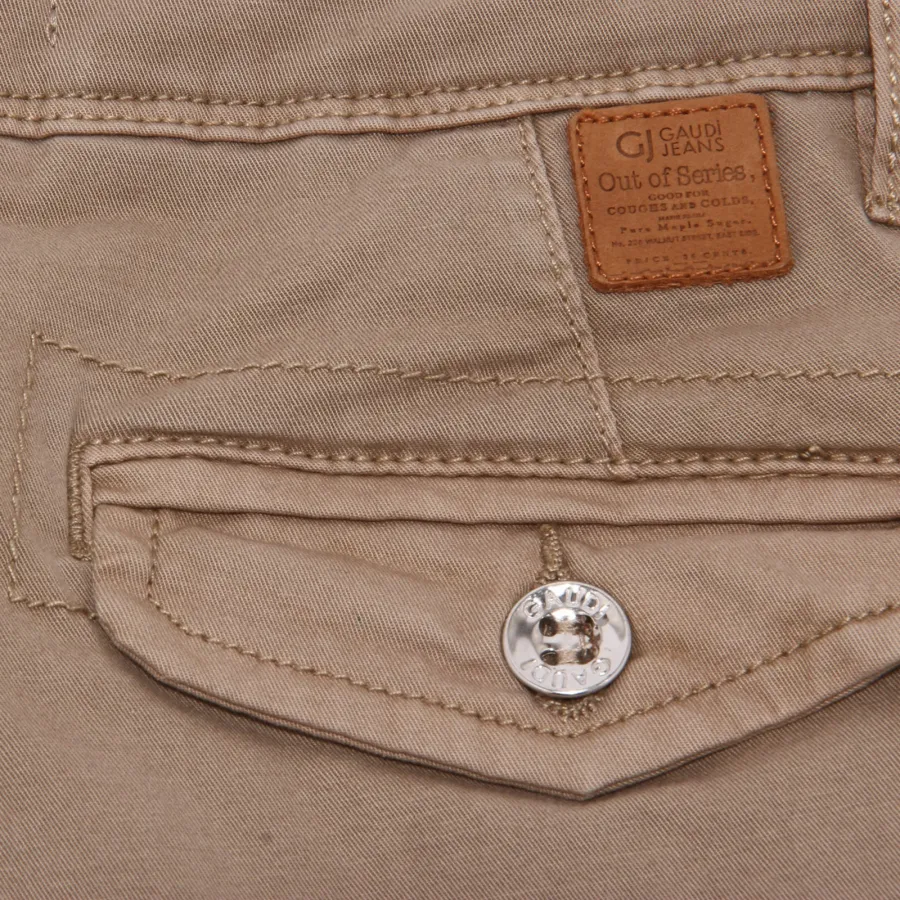 4915AB bermuda bimbo BOY GAUDI' light brown shorts kid
