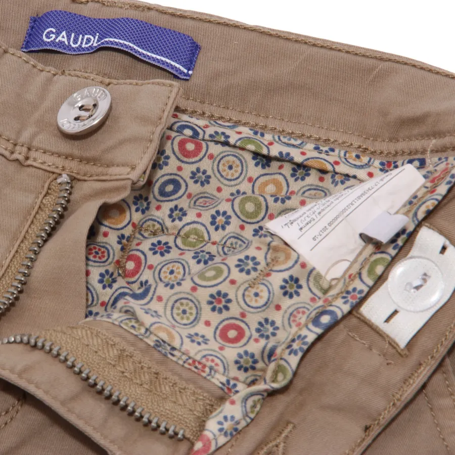 4915AB bermuda bimbo BOY GAUDI' light brown shorts kid