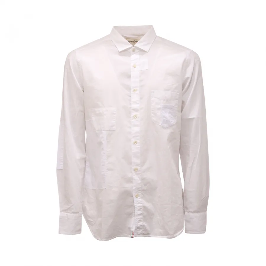 9884AQ camicia uomo TINTORIA MATTEI SLIM man shirt