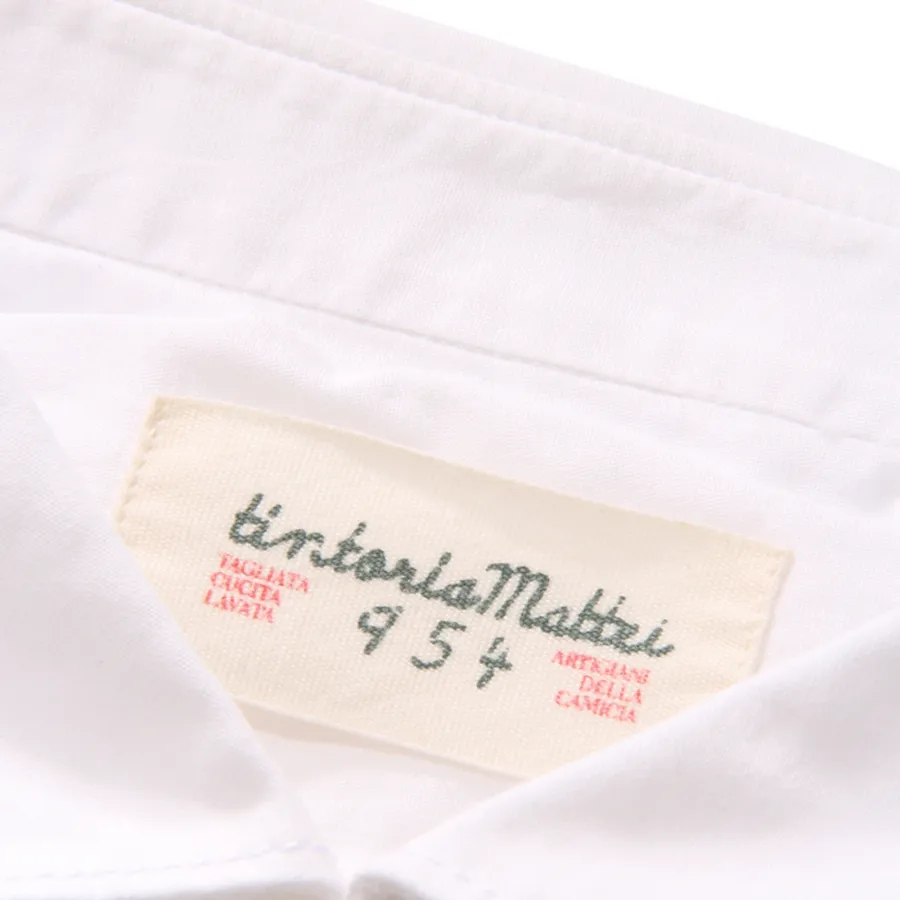 9884AQ camicia uomo TINTORIA MATTEI SLIM man shirt