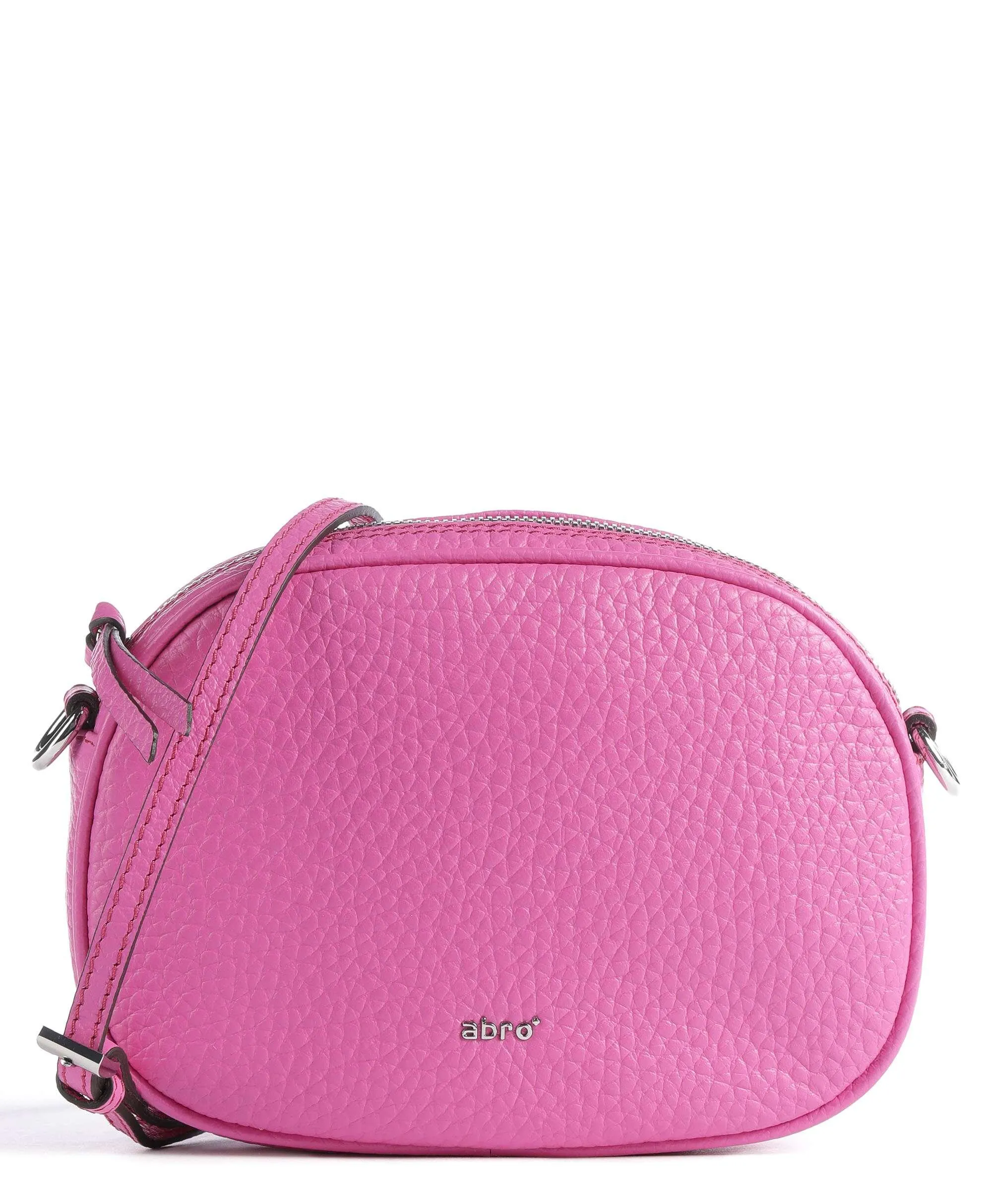 Abro Ranger Ay Borsa a tracolla pelle di vacchetta grana pink  