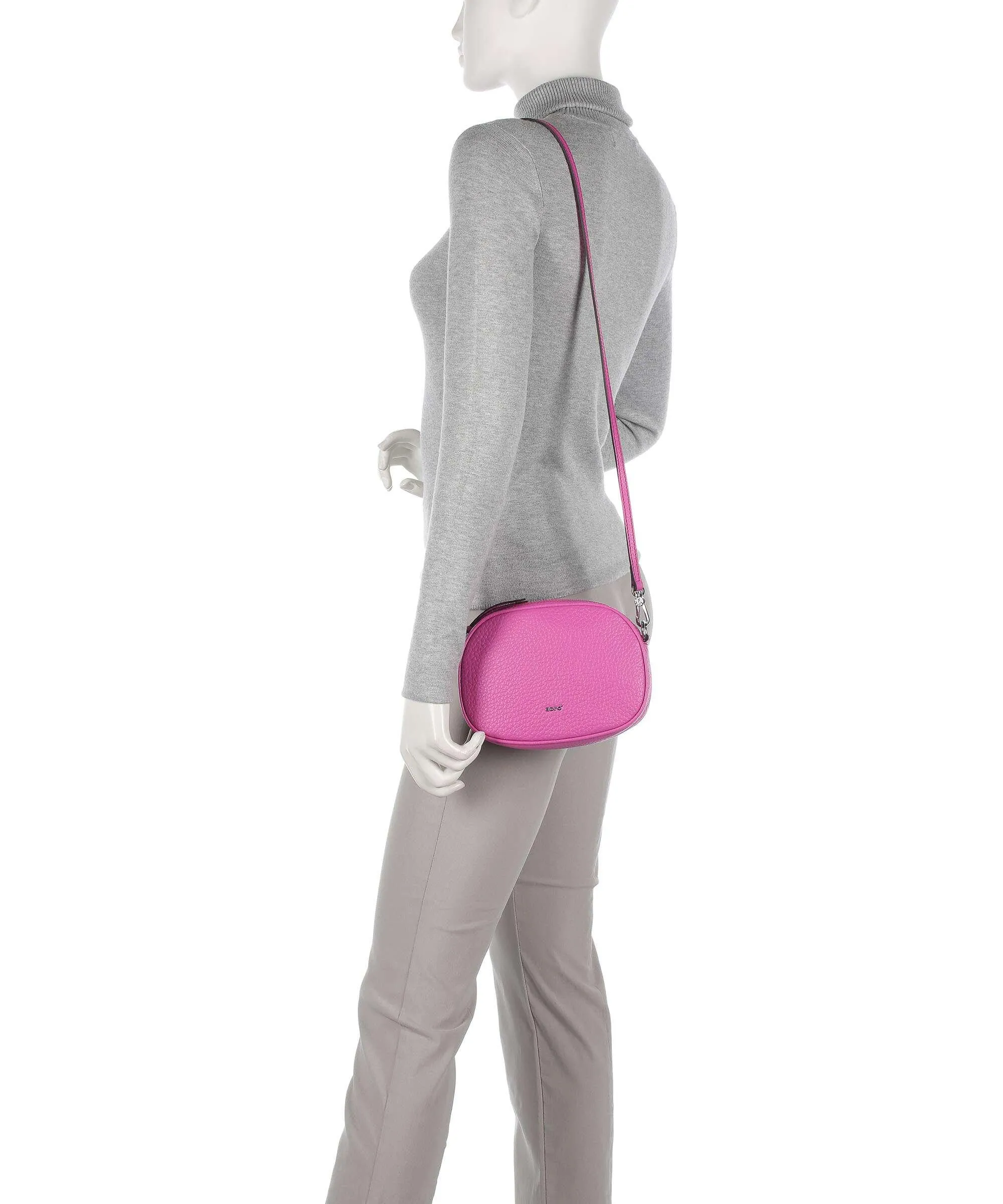  Abro Ranger Ay Borsa a tracolla pelle di vacchetta grana pink  