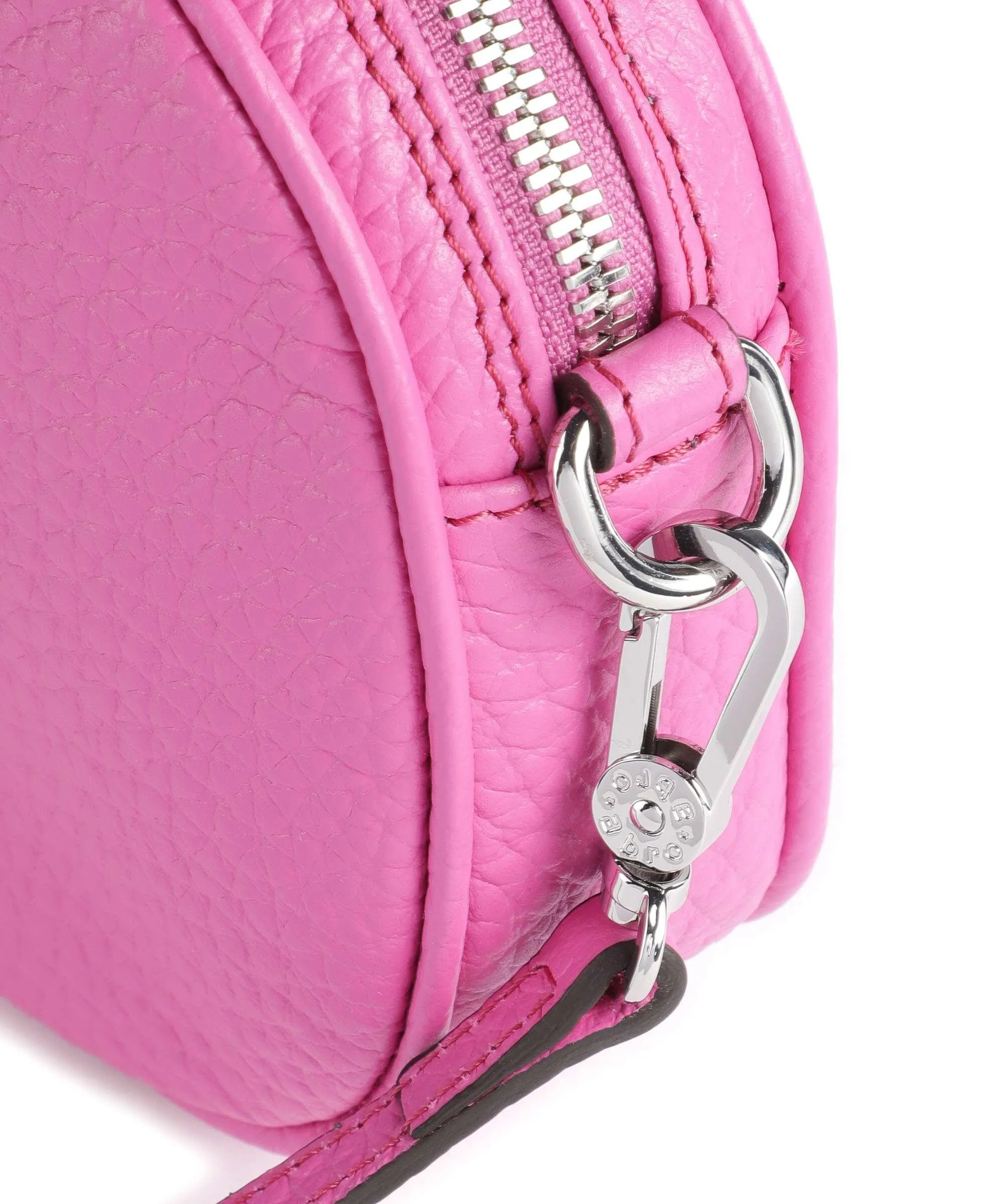  Abro Ranger Ay Borsa a tracolla pelle di vacchetta grana pink  