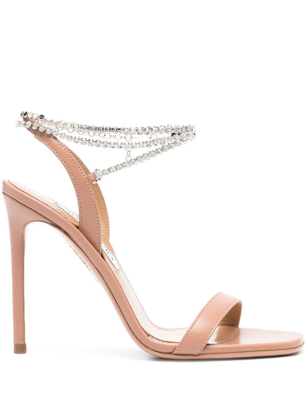 AQUAZZURA CARELESS WHISPER SANDAL 105