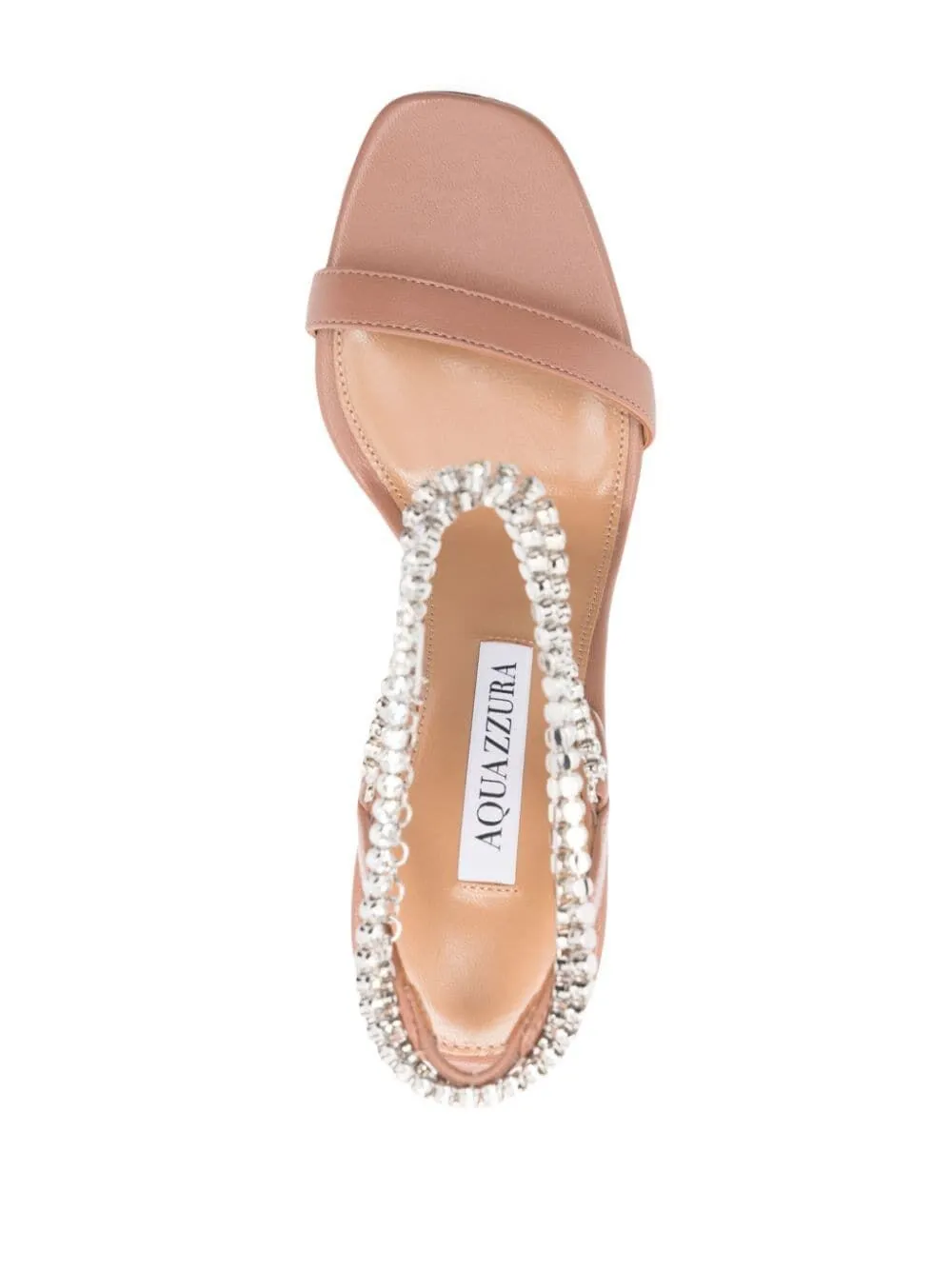 AQUAZZURA CARELESS WHISPER SANDAL 105