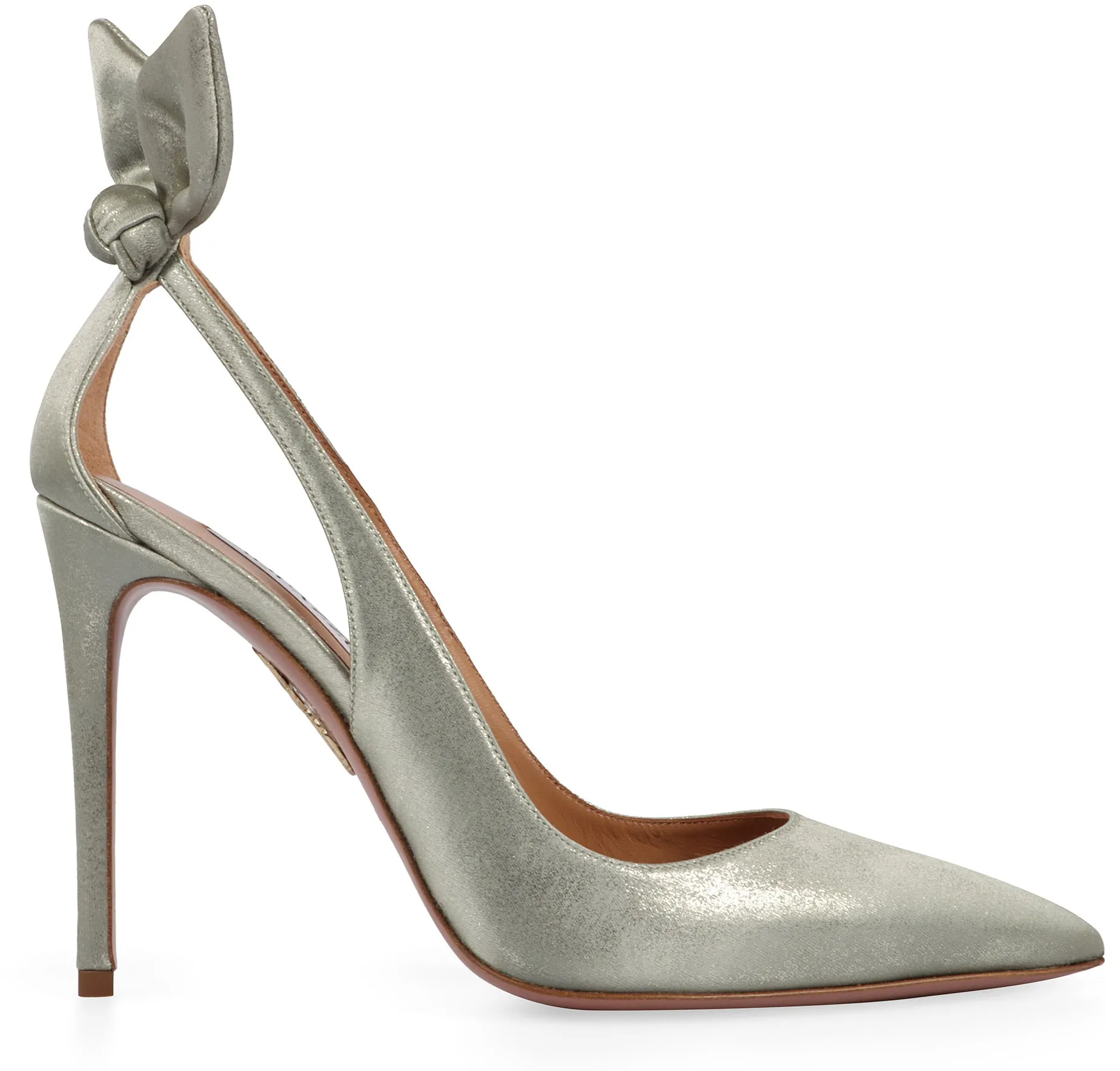 Aquazzura Décolleté Bow Tie in pelle