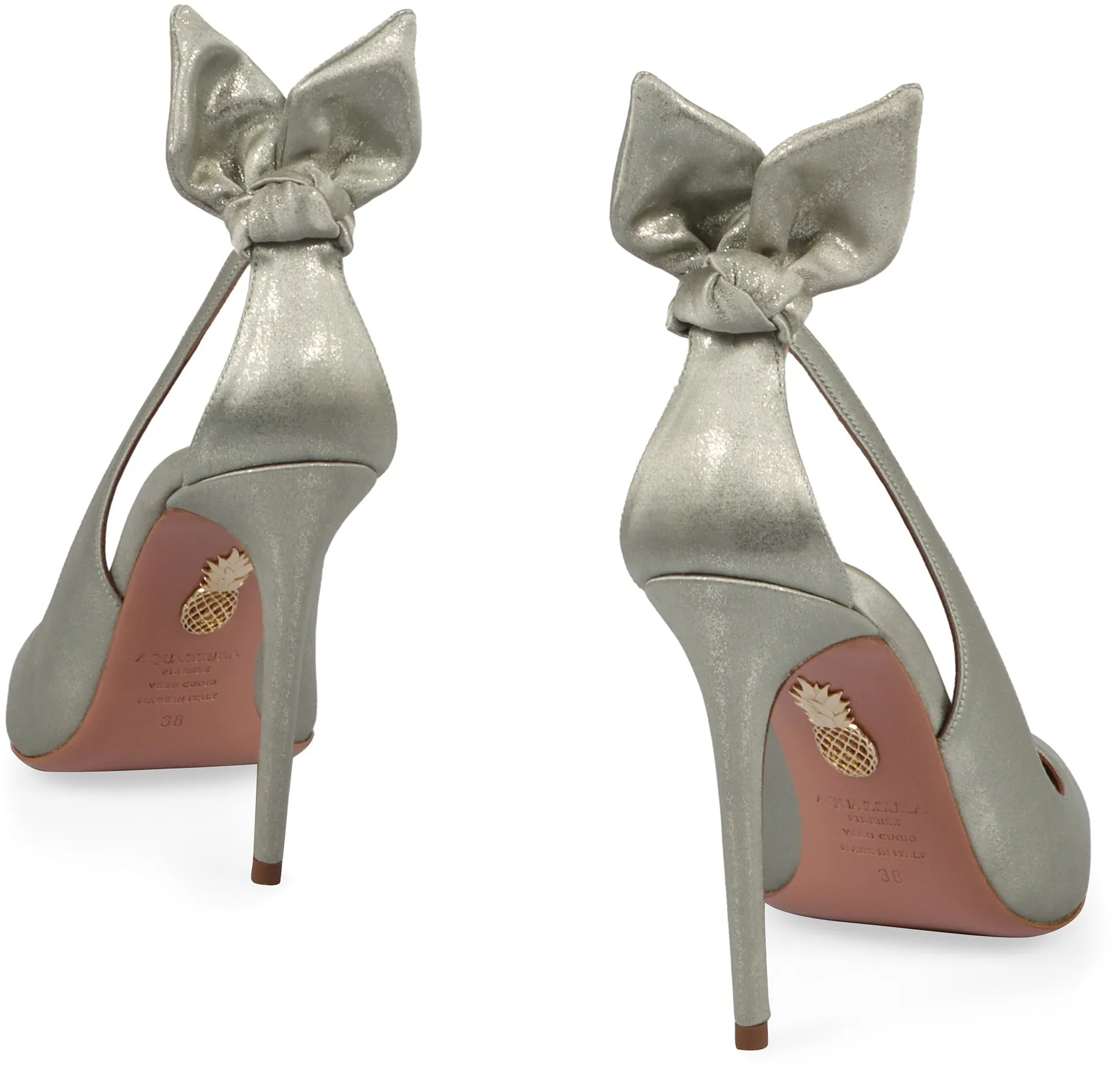 Aquazzura Décolleté Bow Tie in pelle