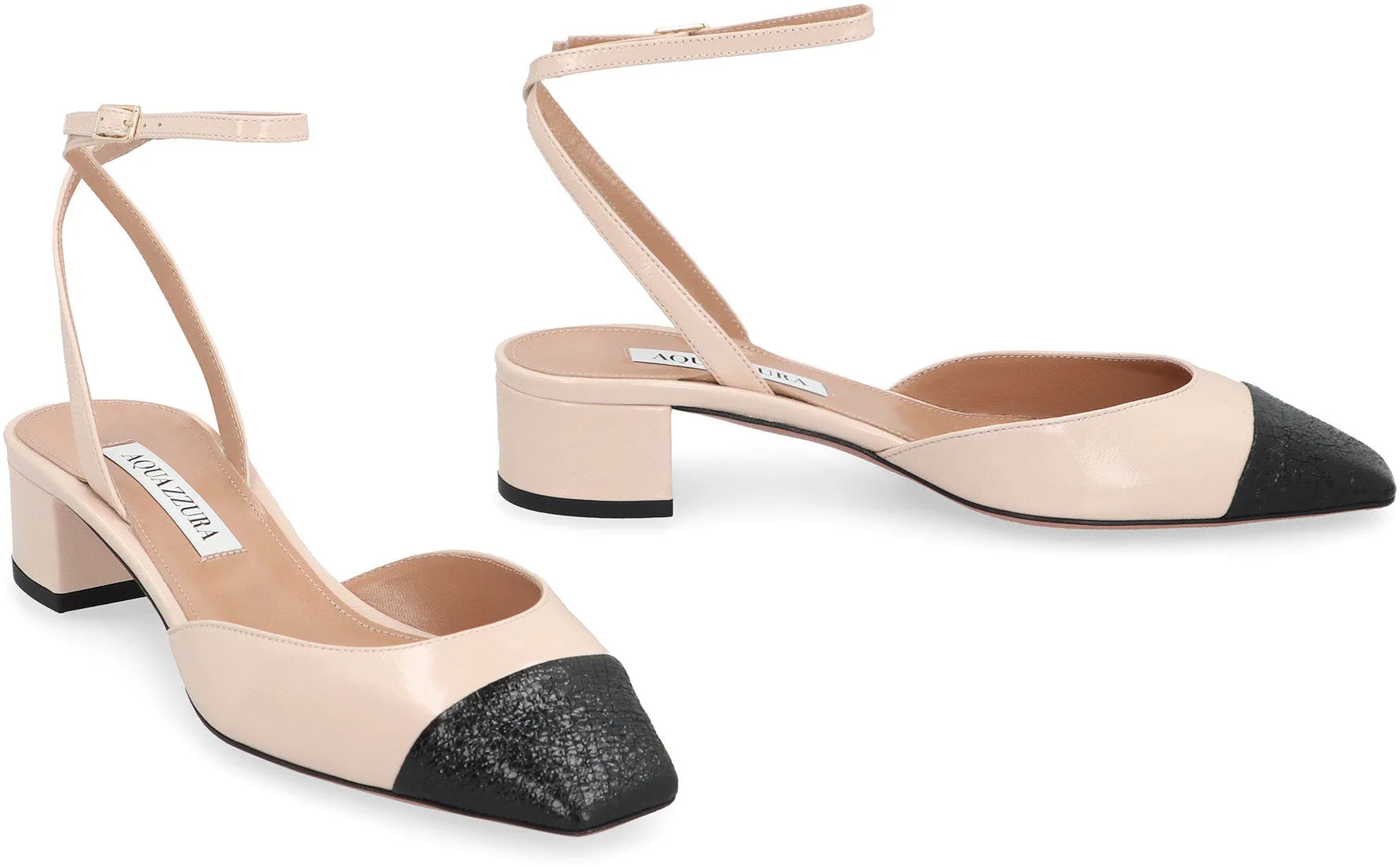 Aquazzura Slingback French Flirt in pelle