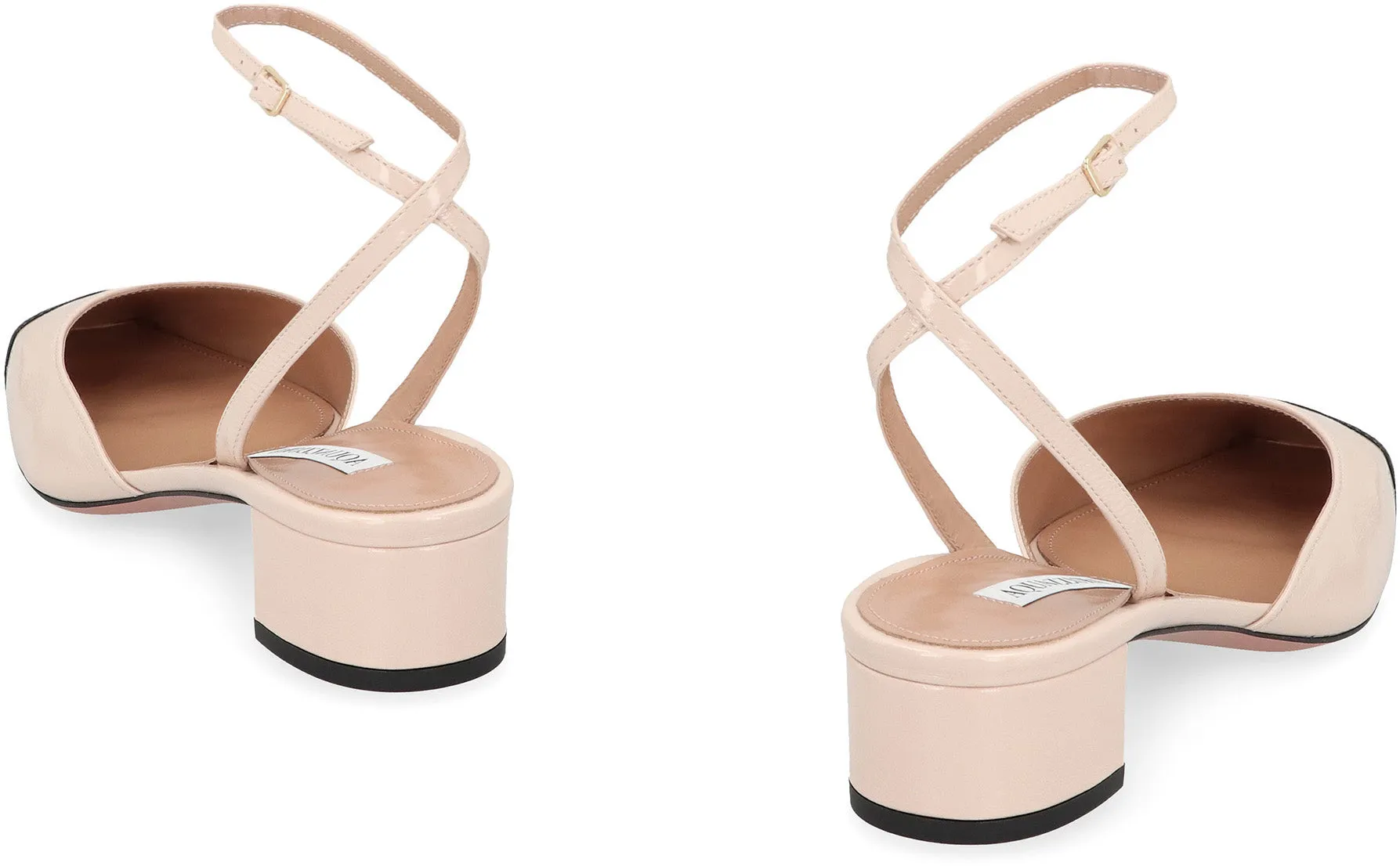 Aquazzura Slingback French Flirt in pelle