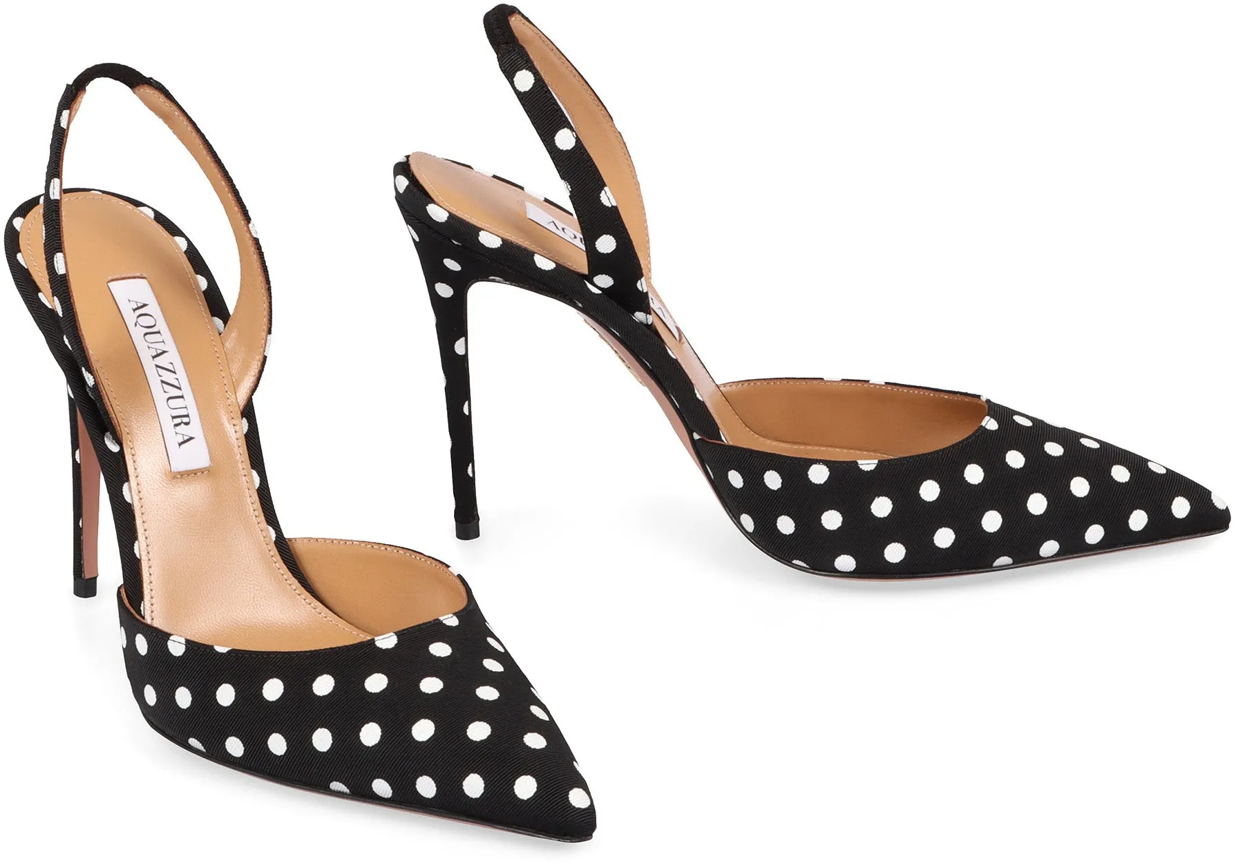 Aquazzura Slingback So Nude in tessuto