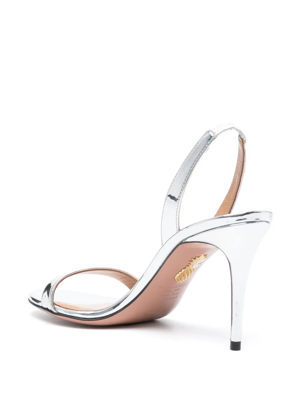 AQUAZZURA SO NUDE SANDAL 85