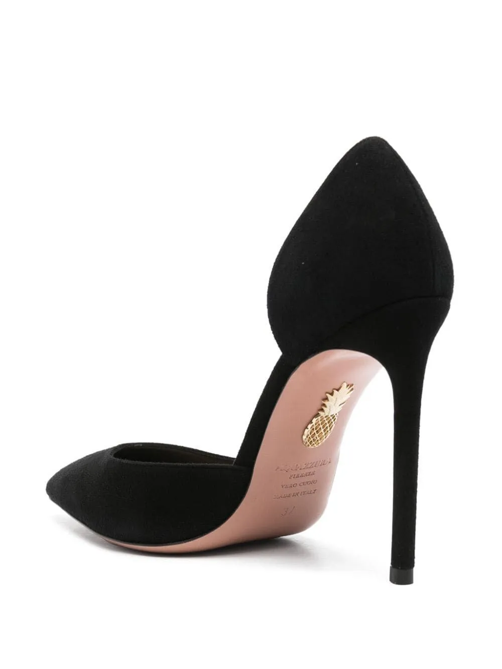 AQUAZZURA VERY BOW TIE PUMP 105