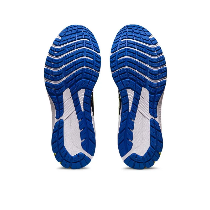 Asics Gt-1000 12 Nero Blu Giallo - Scarpe Running Uomo