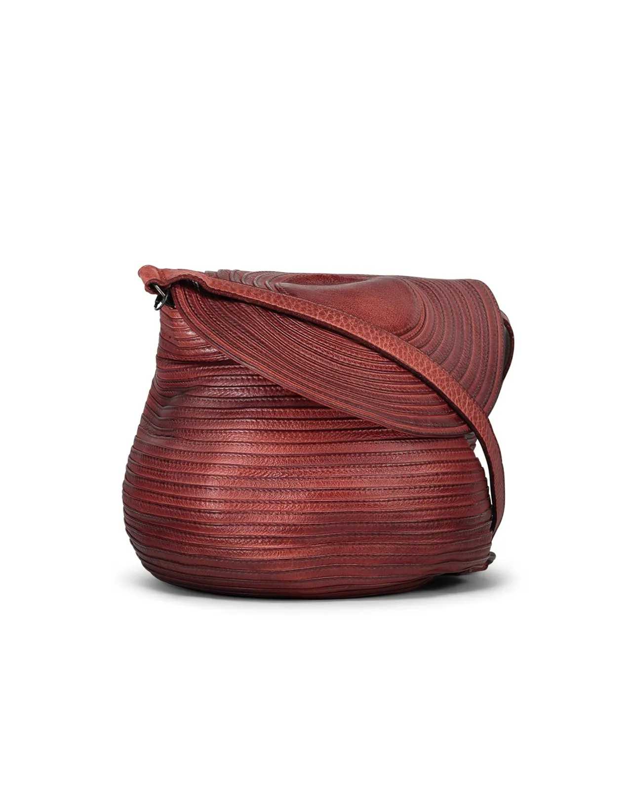 Borsa 9155 pelle rosso borgogna