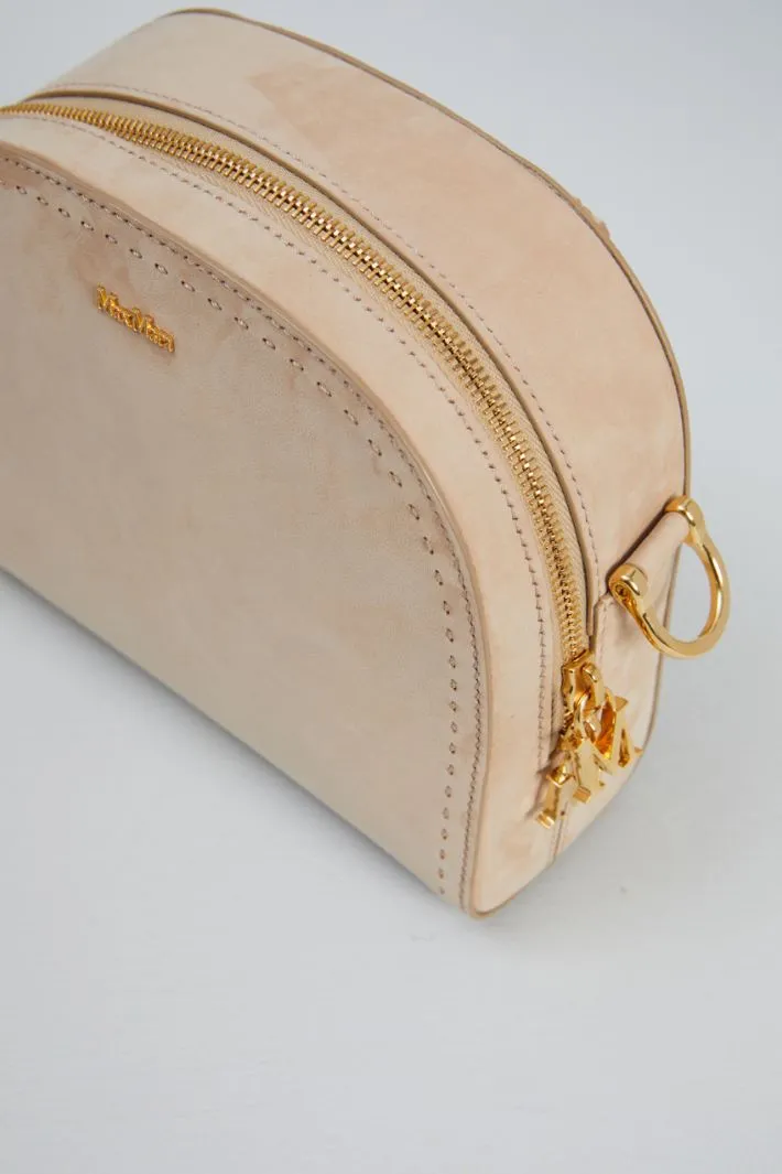 Borsa rigida in suede