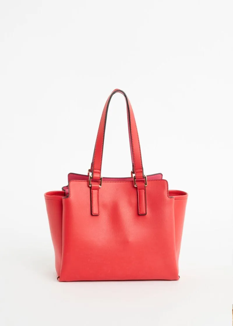 Borsa shopper con bottoni