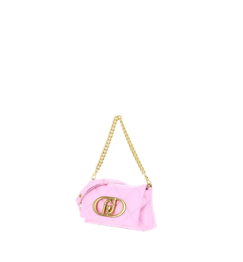 Borsa similpelle trapuntata
