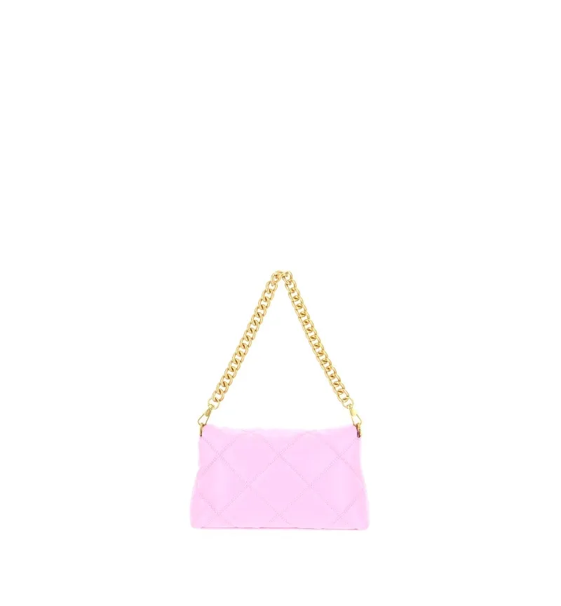 Borsa similpelle trapuntata