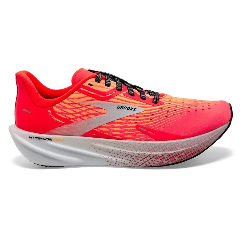 Brooks Hyperion Max Rosso - Scarpe Running Uomo