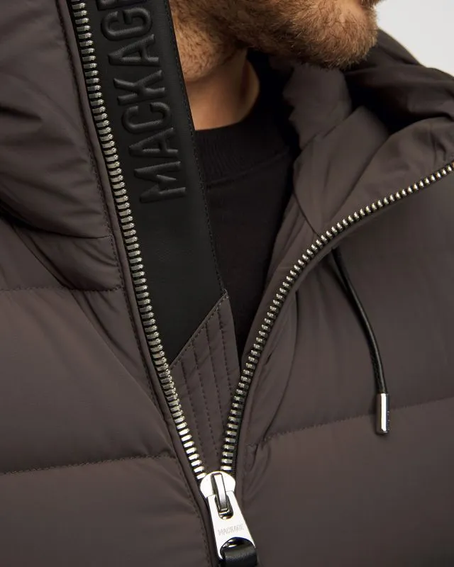 Brązowa kurtka puchowa męska Mackage Jack p002075-65