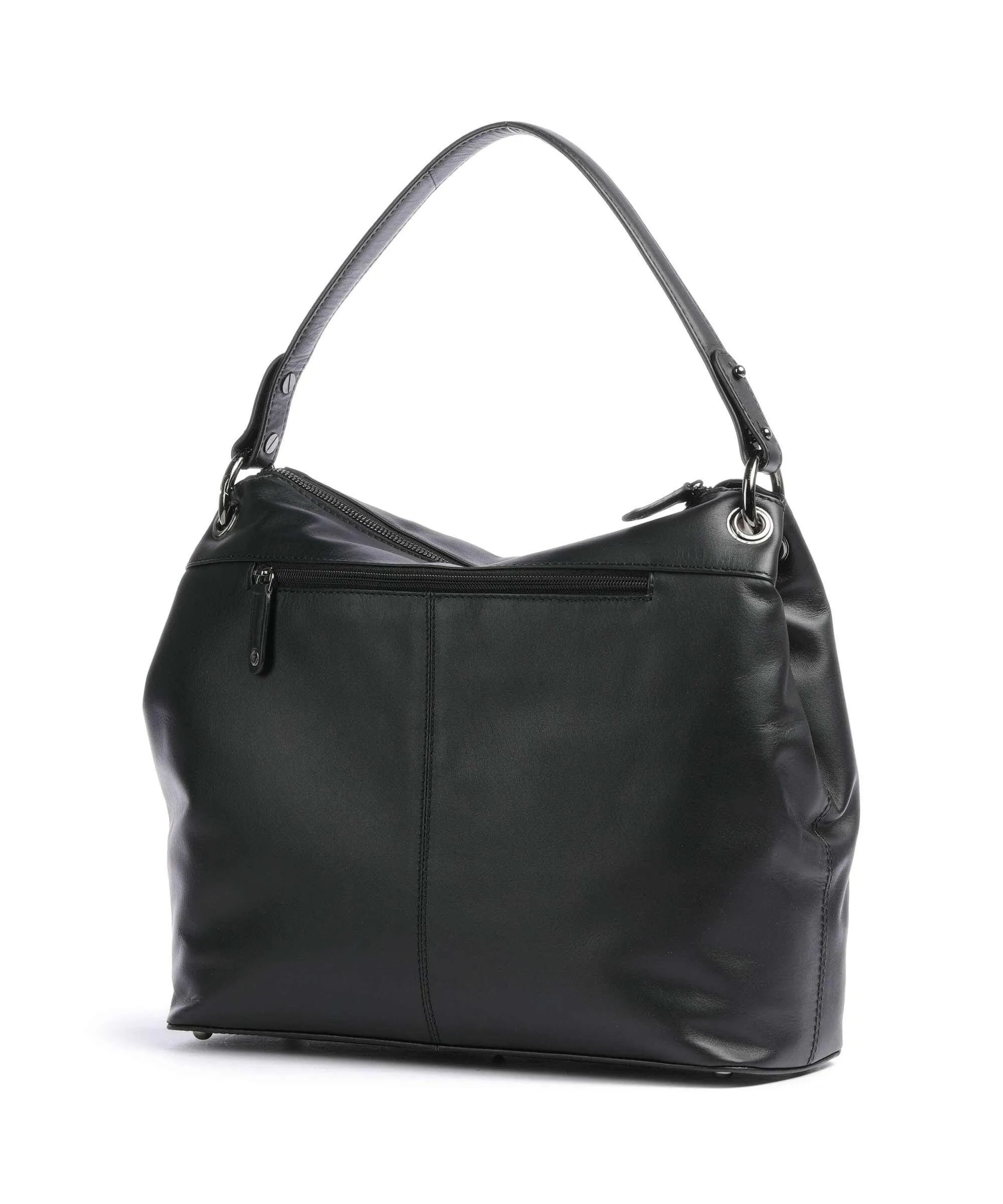  Bugatti Daphne Borsa hobo pelle di vacchetta grana nero  