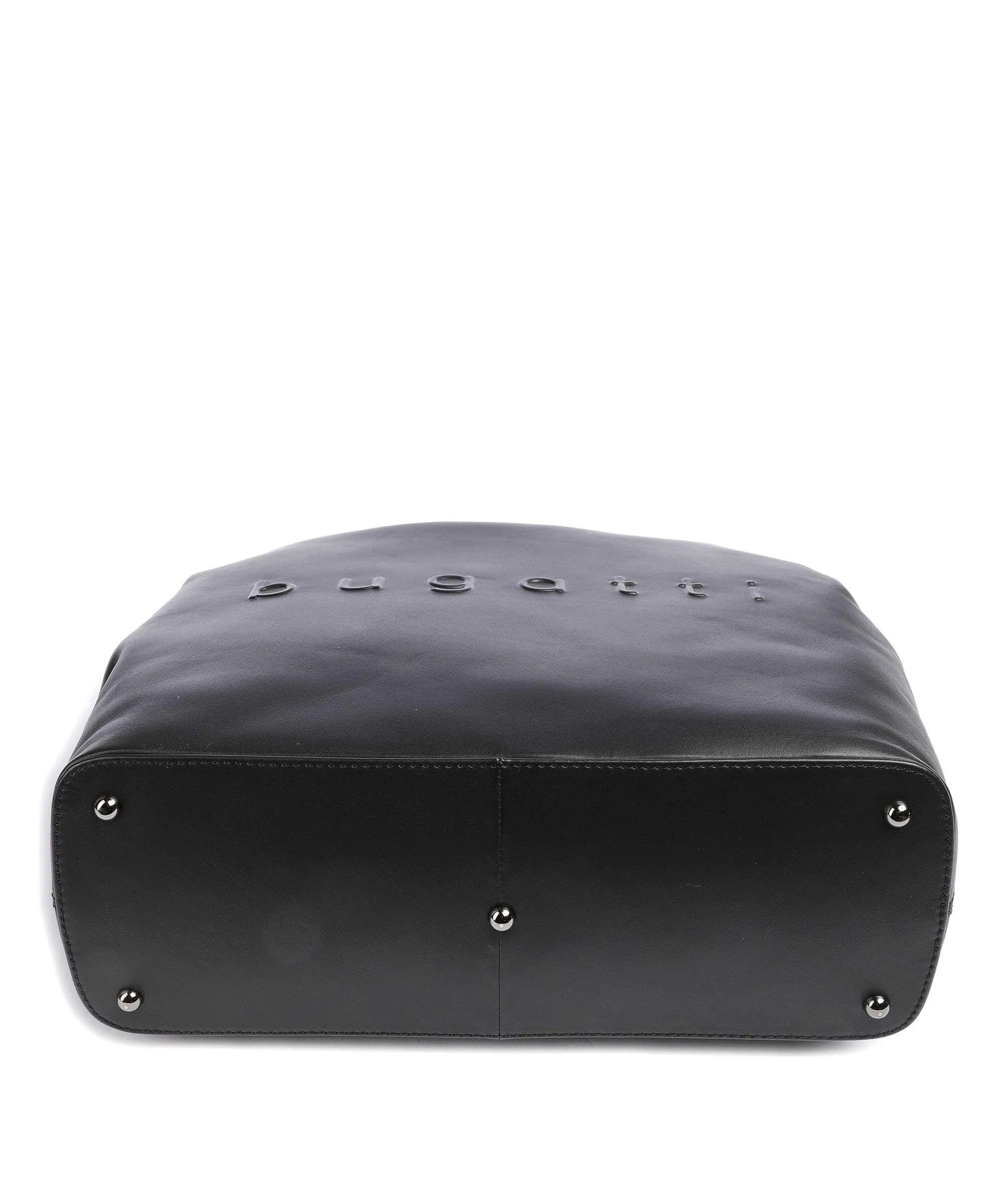  Bugatti Daphne Borsa hobo pelle di vacchetta grana nero  