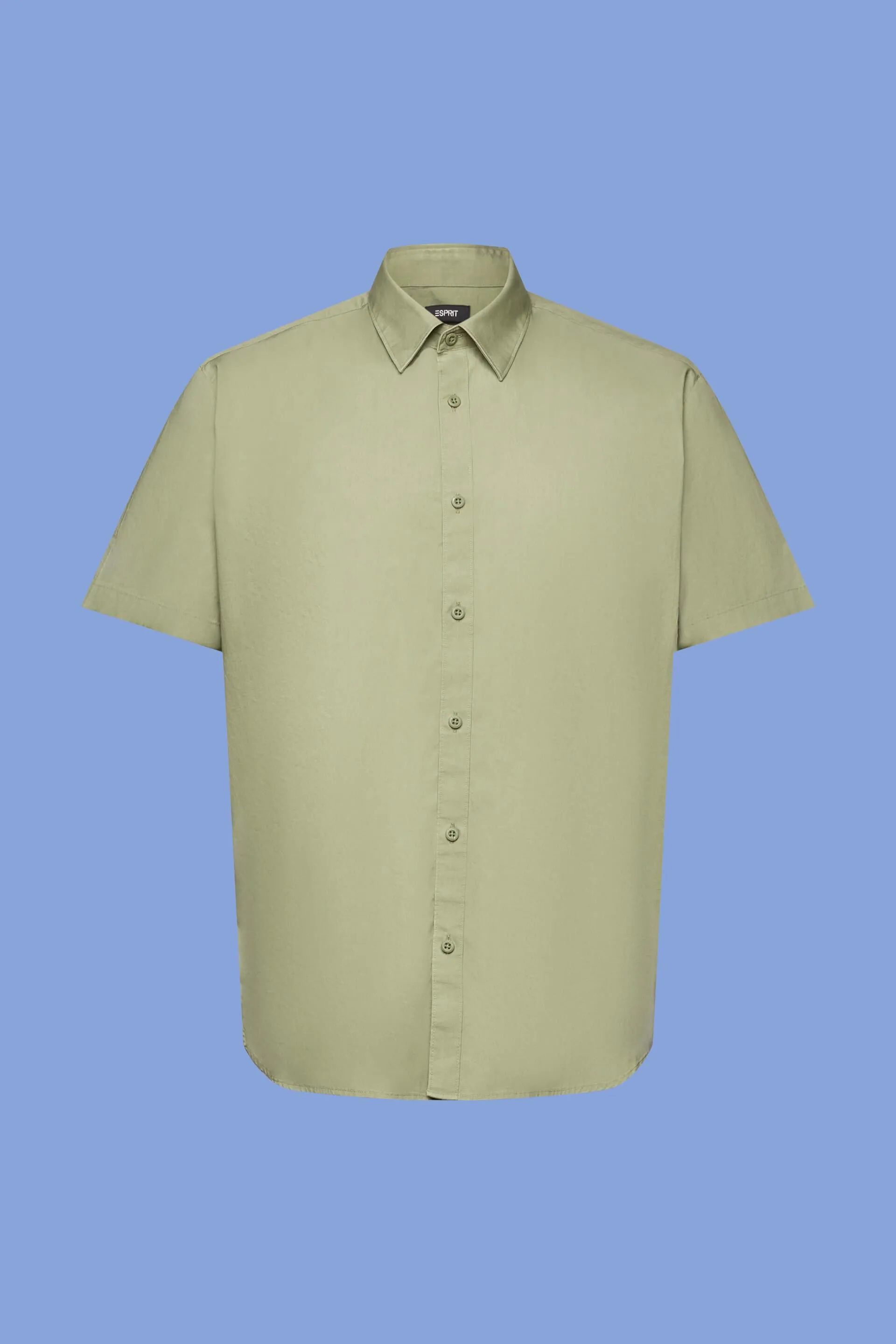 Camicia a maniche corte con colletto button down