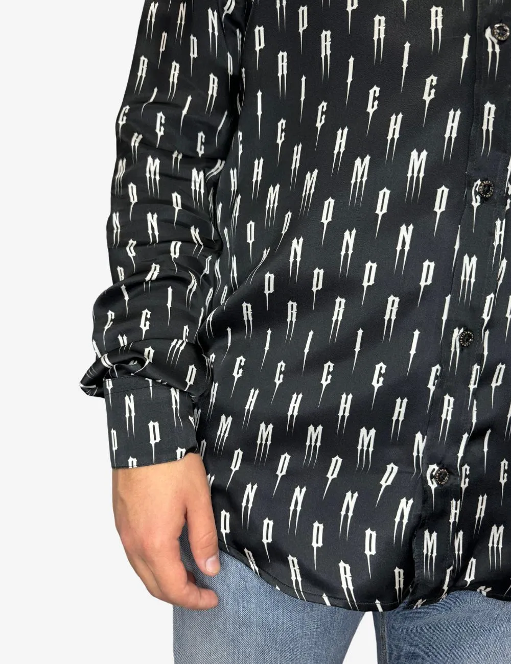 Camicia con fantasia allover JOHN RICHMOND