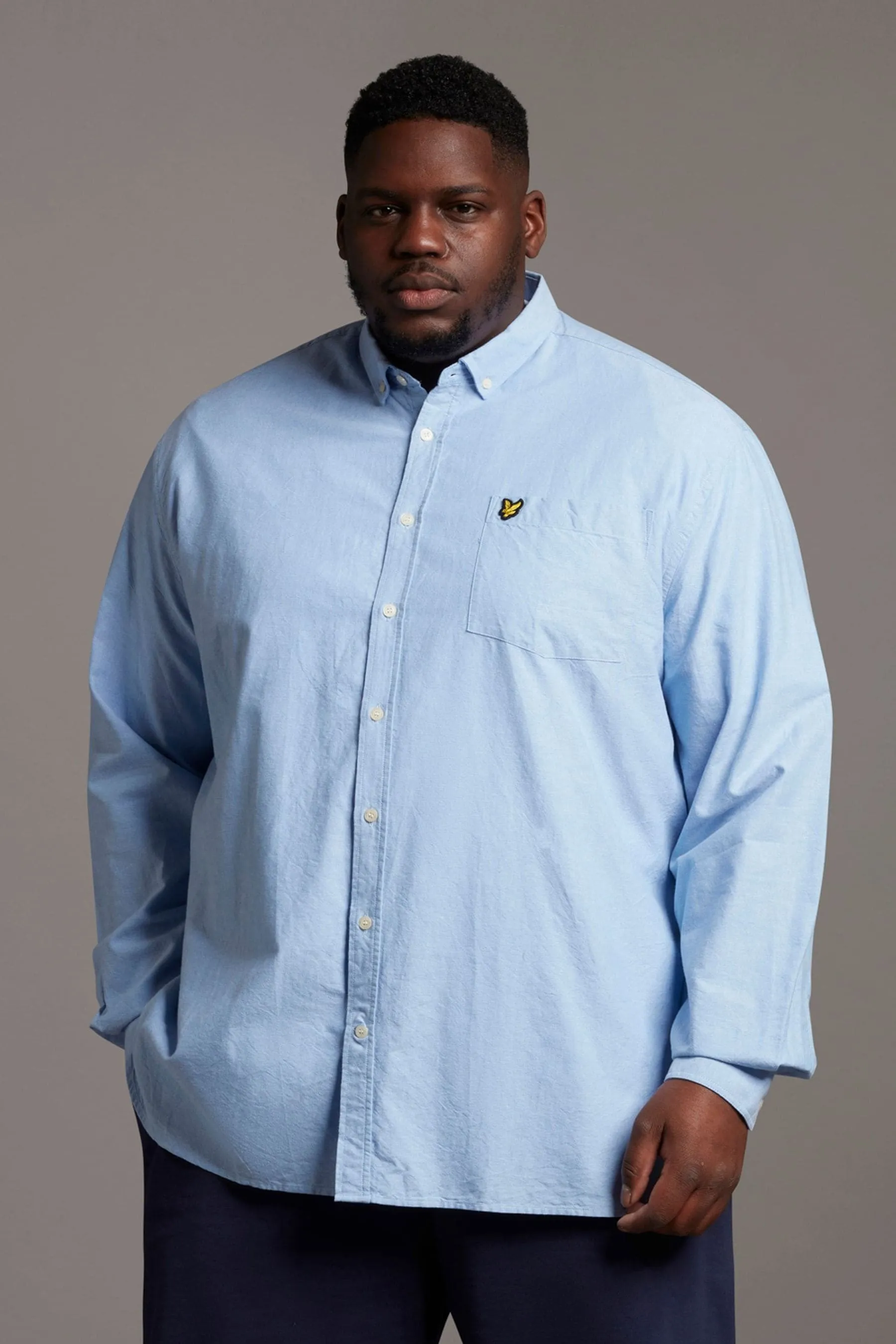 Camicia corta Oxford Lyle & Scott Plus Size