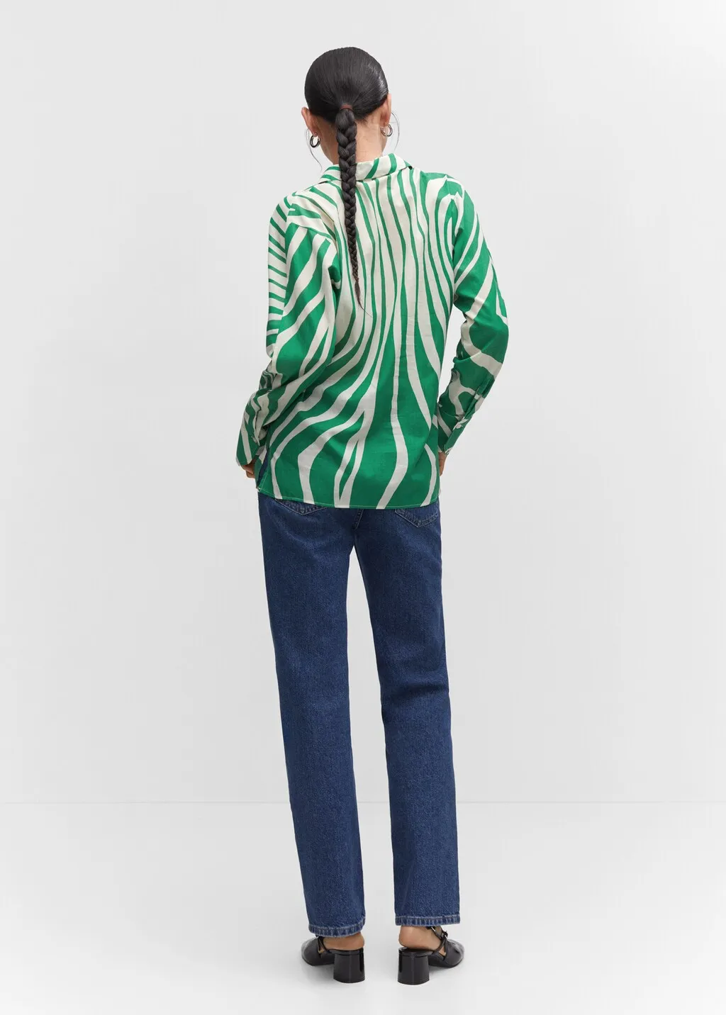 Camicia cotone stampata