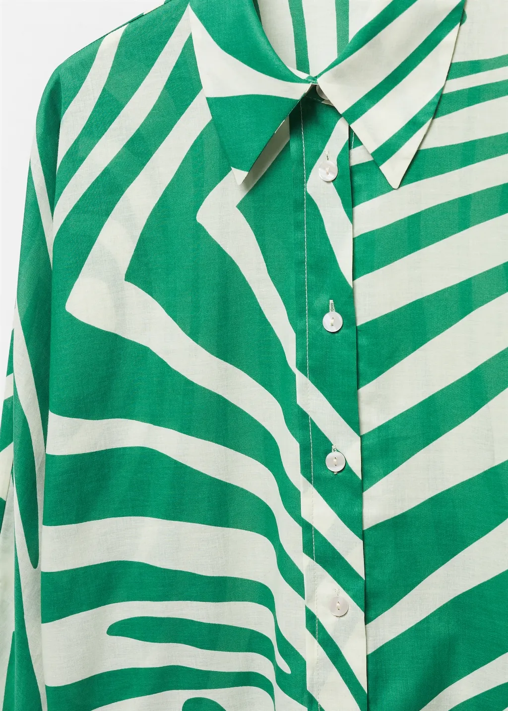 Camicia cotone stampata