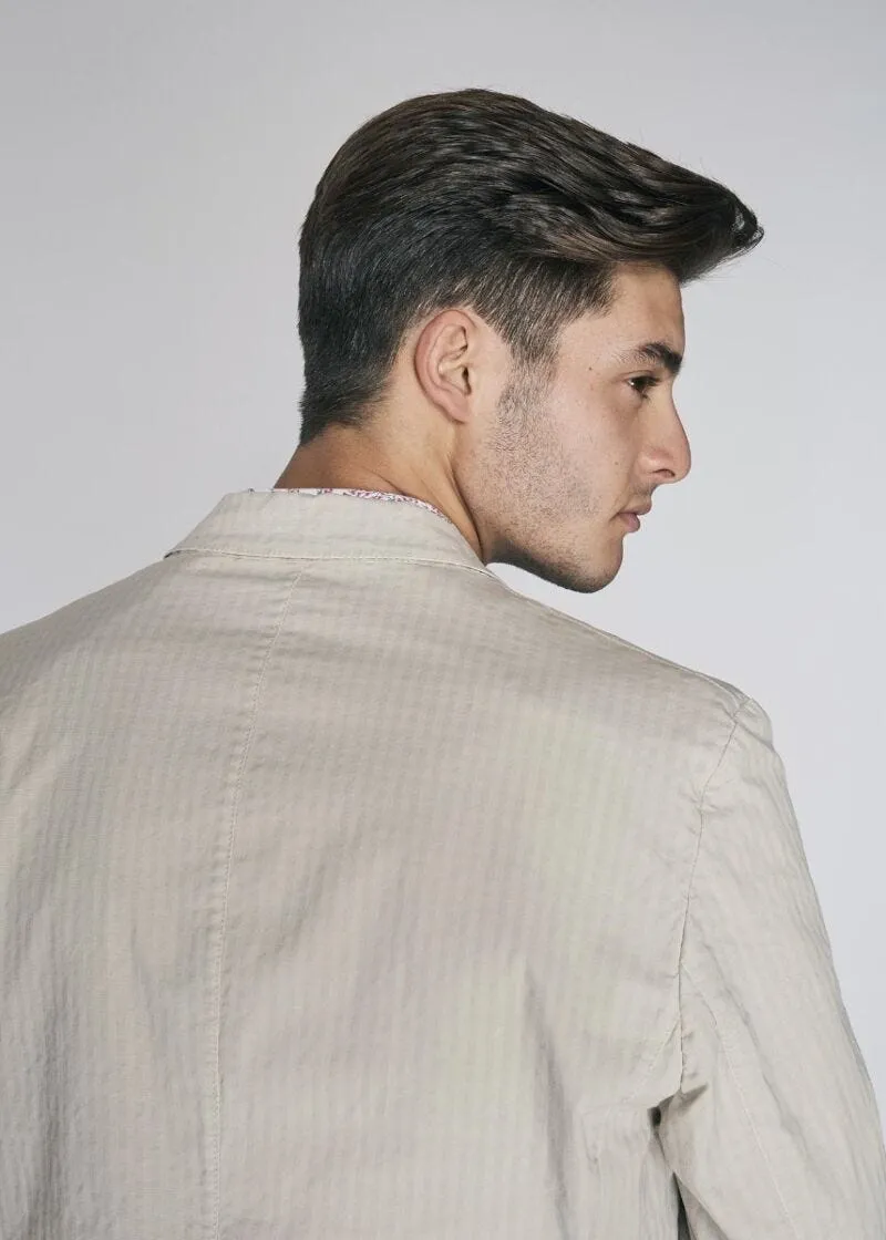 Camicia in popeline di cotone stampata