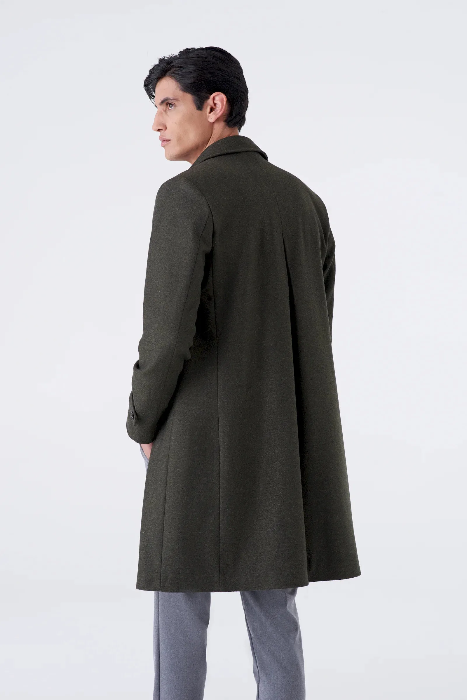 Cappotto loden in misto lana