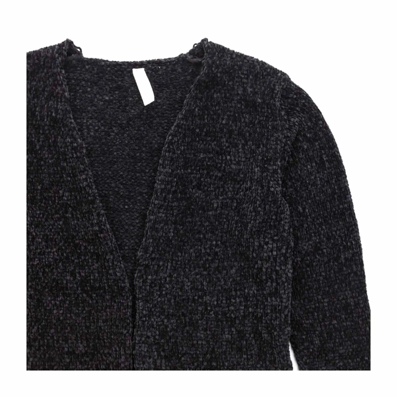 Cardigan Nero Bambina E Teenager