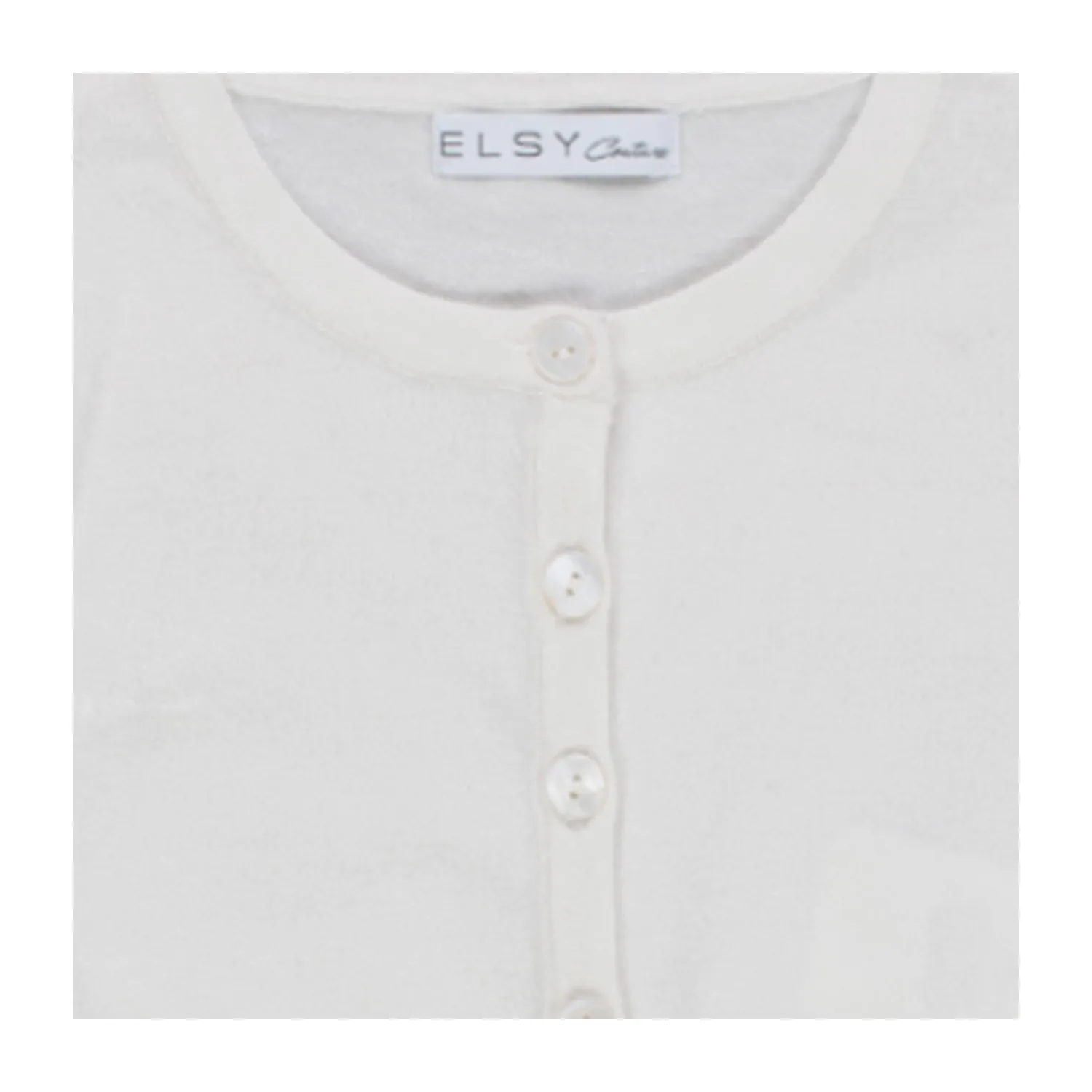 Cardigan Volants Bianco Bambina Teen