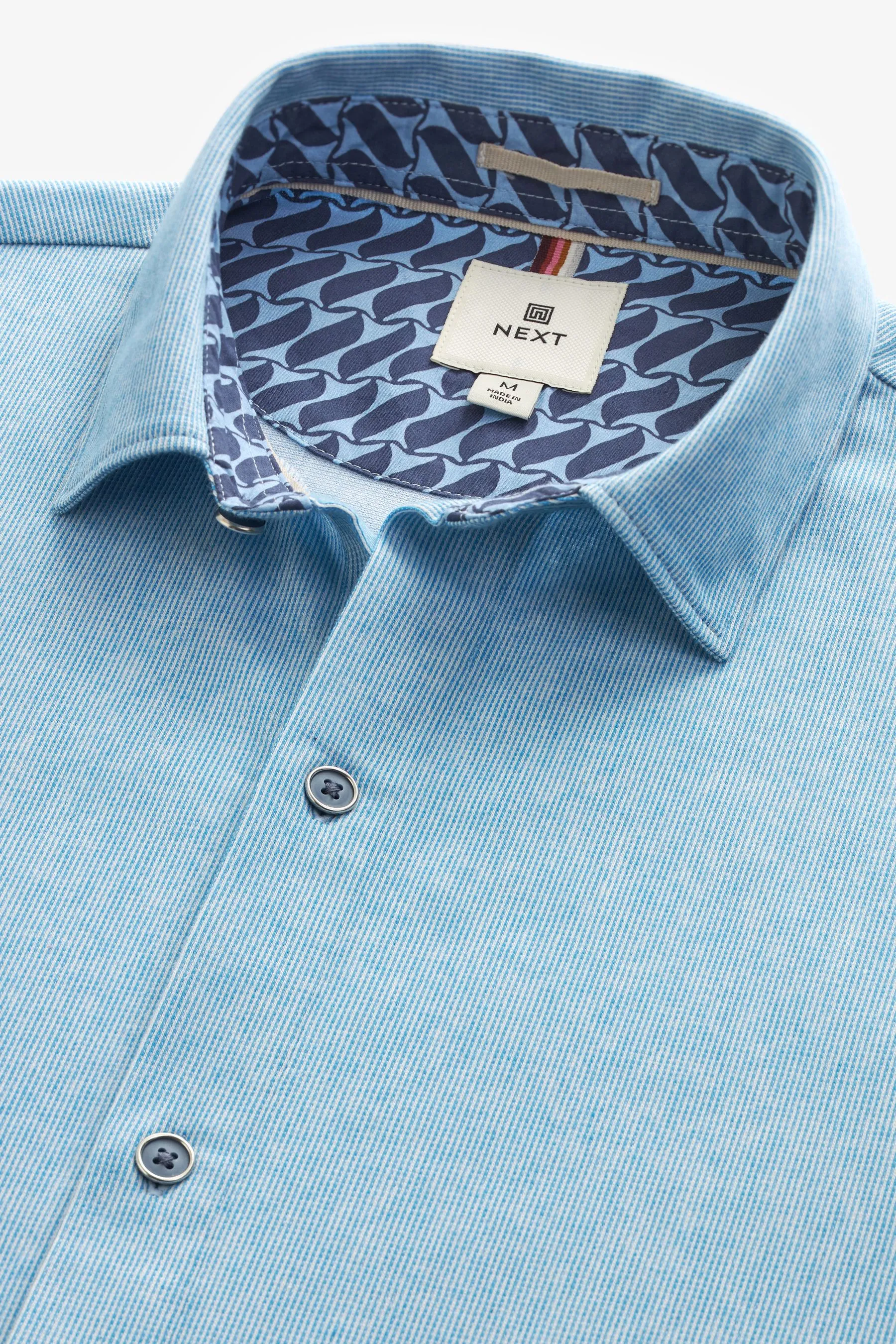 Celeste  - Oxford - Camicia con Blend in cotone