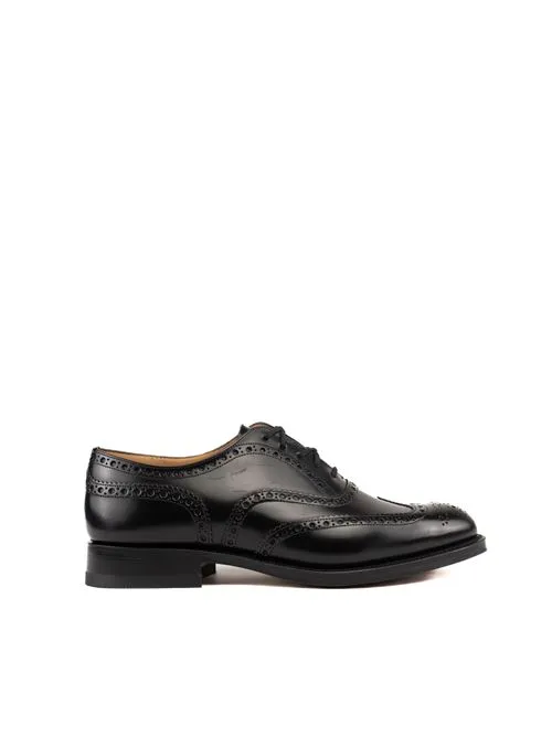 CHURCH'S     Scarpe Oxford Burwood in pelle