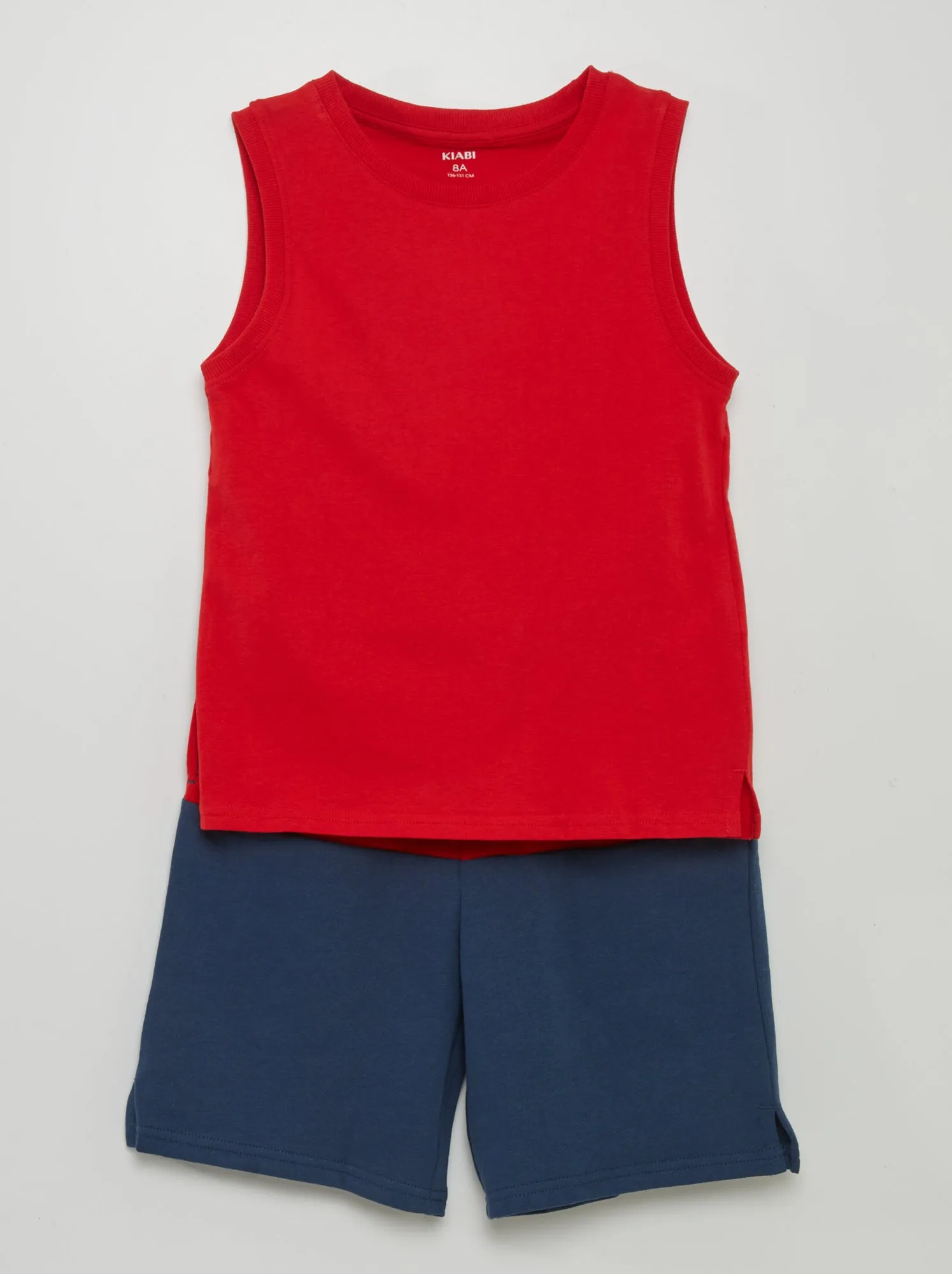 Completo da jogging corto - 2 pezzi - BLU