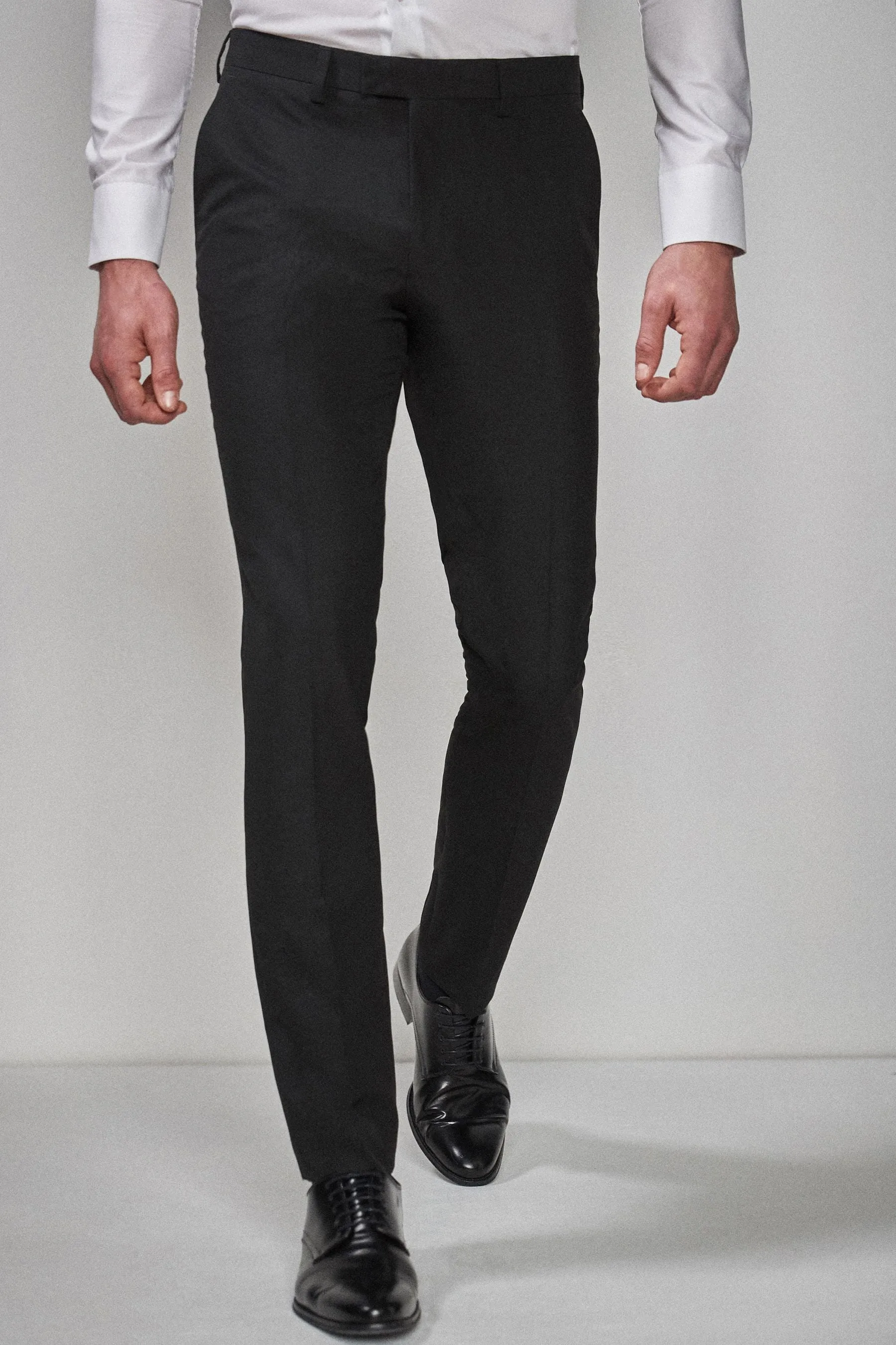 Completo smoking Pantaloni con fettuccia