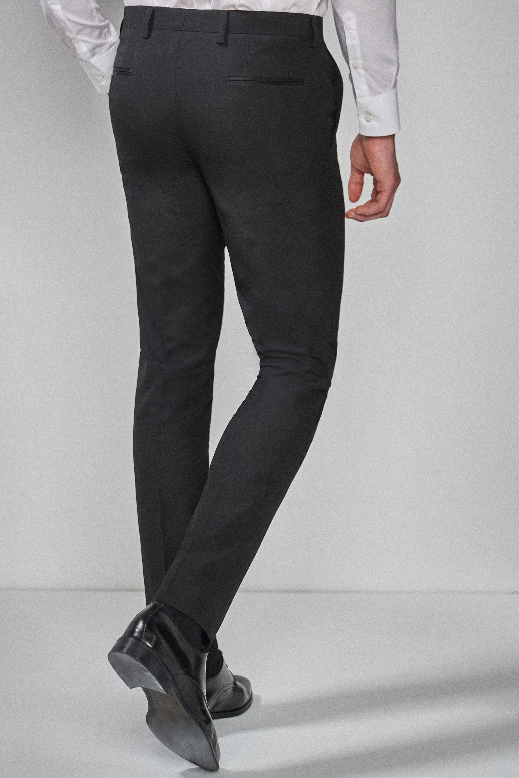 Completo smoking Pantaloni con fettuccia