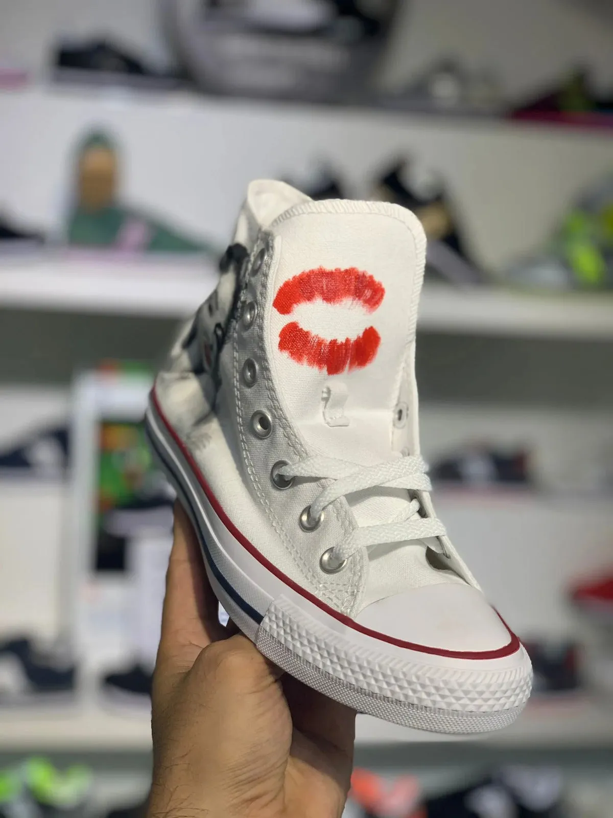 Converse All Star Personalizzata Marilyn Monroe Classica