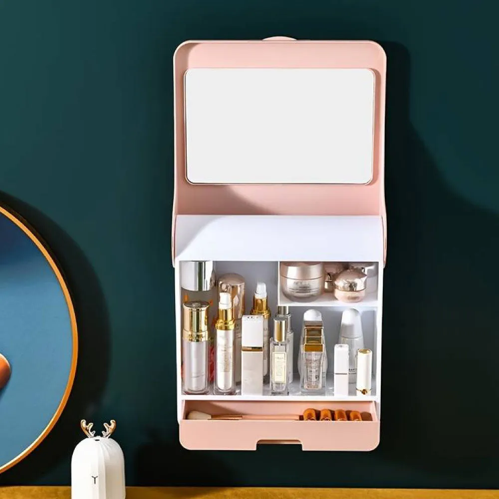 Cosmetic Box,  Scatola Portaoggetti Per Cosmetici A Parete