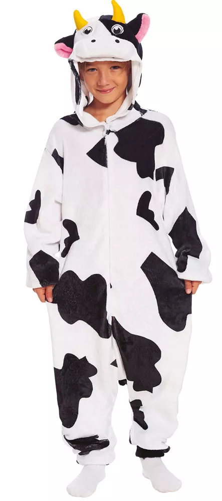 Costume da tuta da mucca per bambini