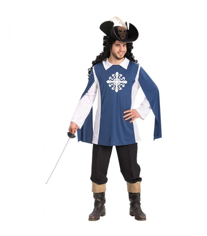 Costume moschettiere (casacca) T.U. (M-L-XL)