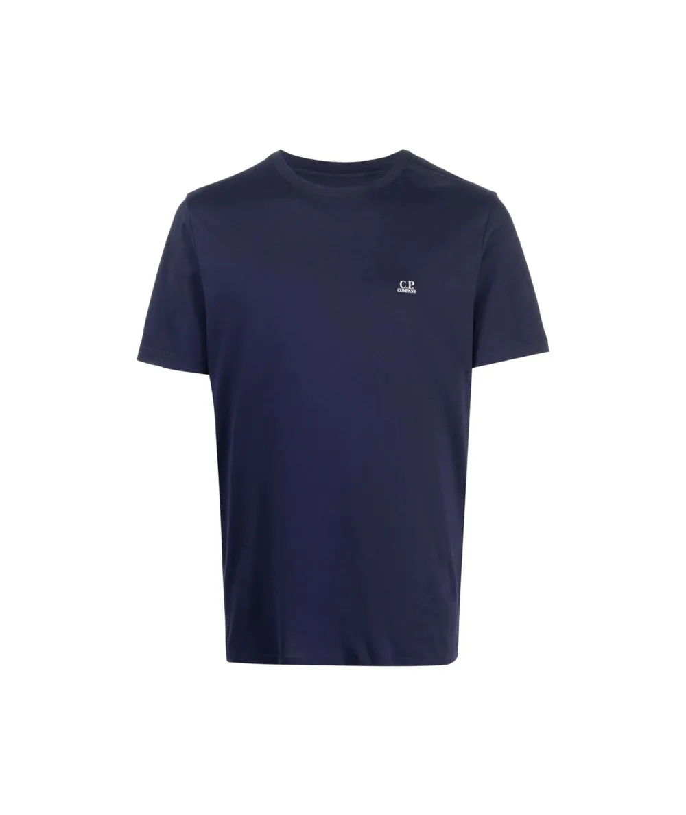 C.P. COMPANY--T-shirt con logo piccolo in jersey 30/1