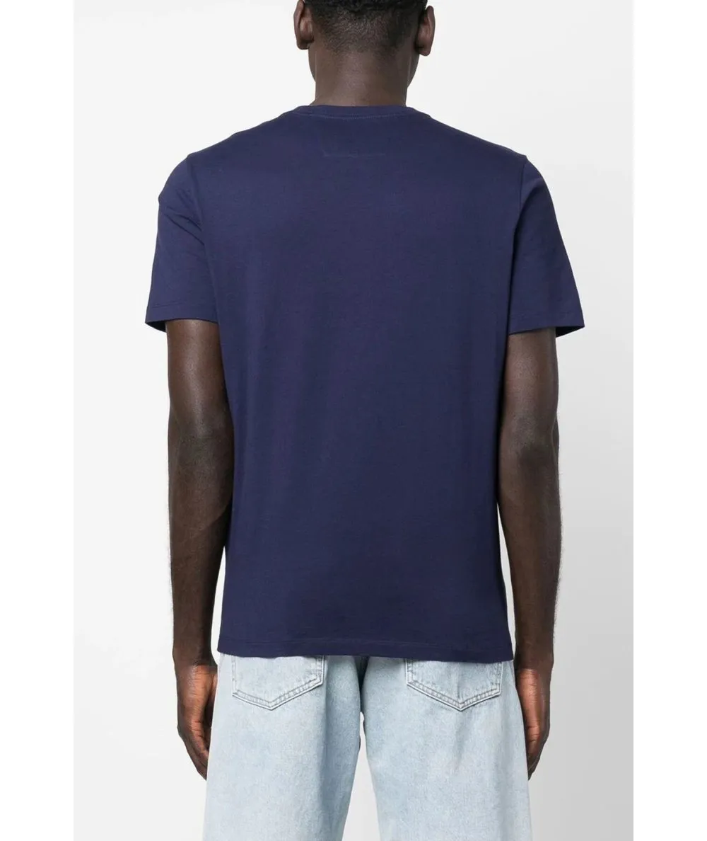 C.P. COMPANY--T-shirt con logo piccolo in jersey 30/1