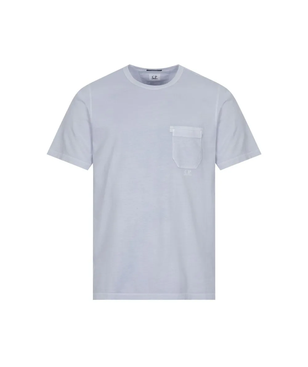 C.P. COMPANY--T-shirt con tasca in jersey 24/1